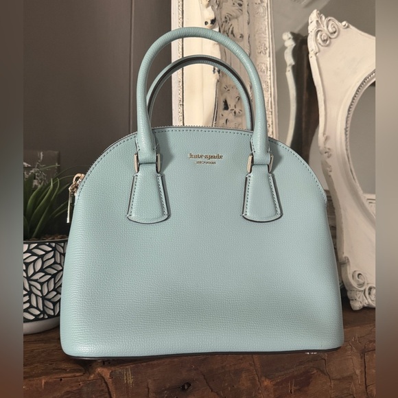 kate spade Handbags - Kate Spade | Sylvia Dome Satchel -Blue under water